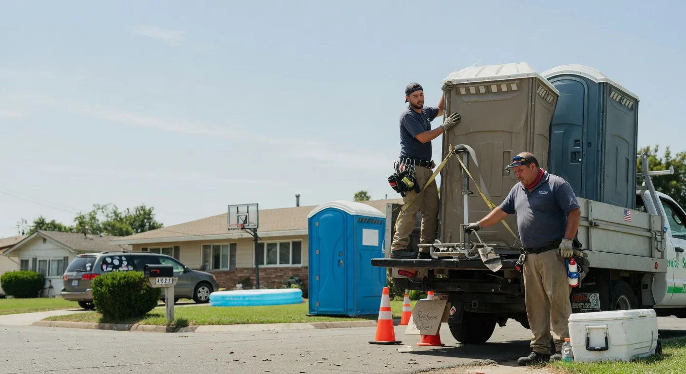 Porta Potty Rental in Rochester, IL near me